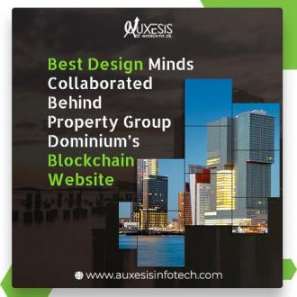 Best Design Minds Collaborated Behind Property Group Dominium’s Blockchain Website