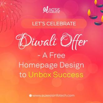 Diwali Offer - A Free Homepage Design to Unbox Success