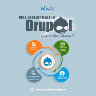 Why development in Drupal is a better choice?
