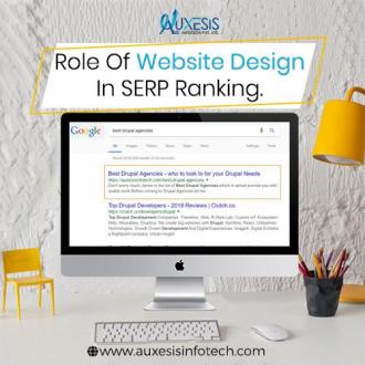 Role of website design in SERP rankings