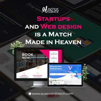 Startups and Web design is a Match Made in Heaven.
