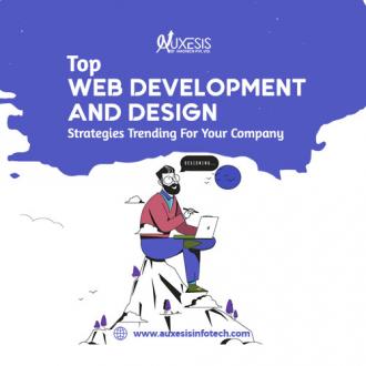 Top web development and design strategies trending for your company