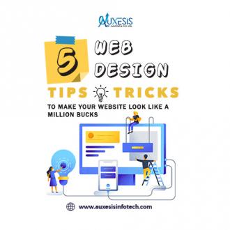 5 Web Design Tips and Tricks to Make Your Website Look Like a Million Bucks