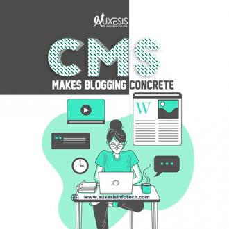 CMS makes Blogging Concrete