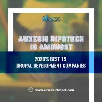 Auxesis Infotech Pvt. Ltd. Named in the Best 15 Drupal Development Companies of 2020