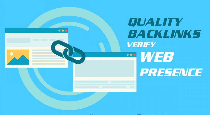 Quality Backlinks Verify Web Presence